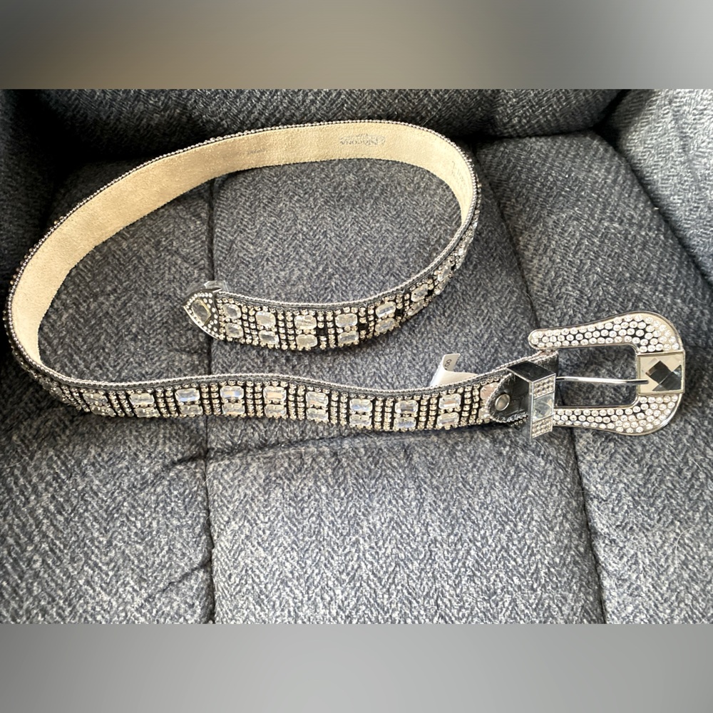 Nocona Rhinestone Cowgirl Belt NWT size L